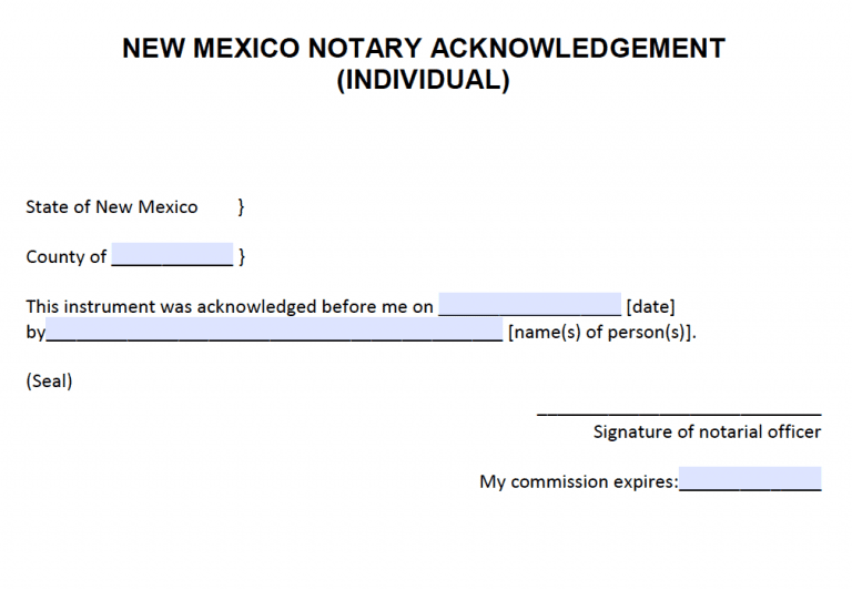 free-new-mexico-individual-notary-acknowledgement-form-pdf-word